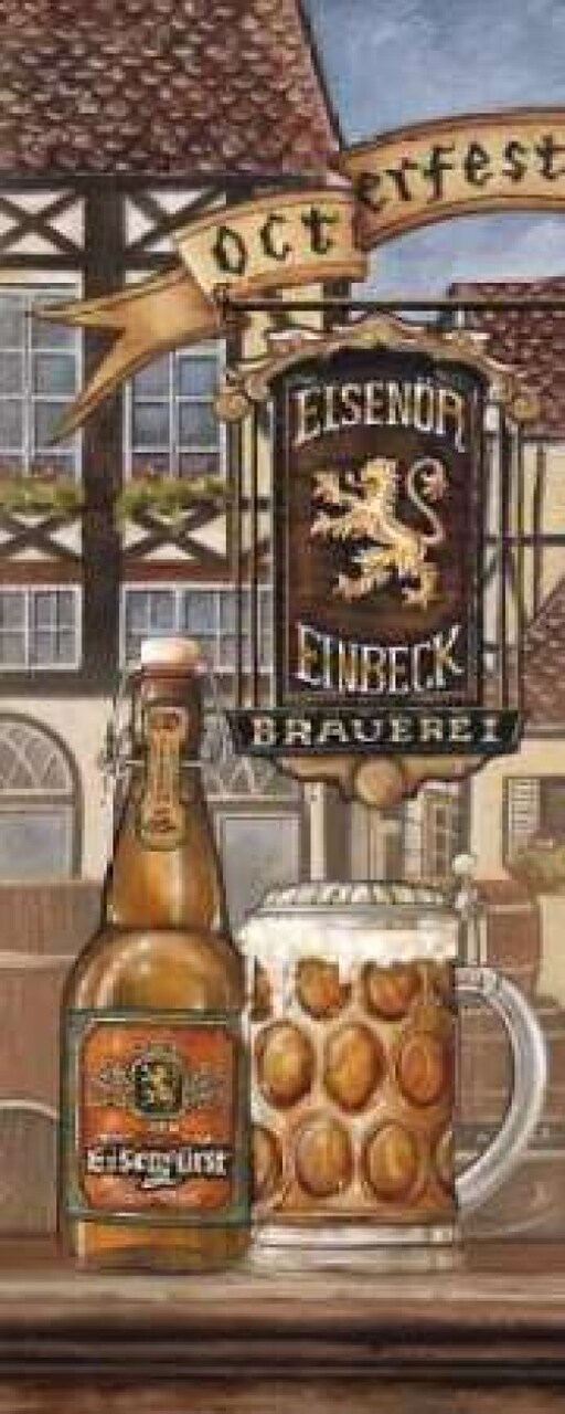 German Beer Poster Print by Charlene Audrey - Item # VARPDXAUD072